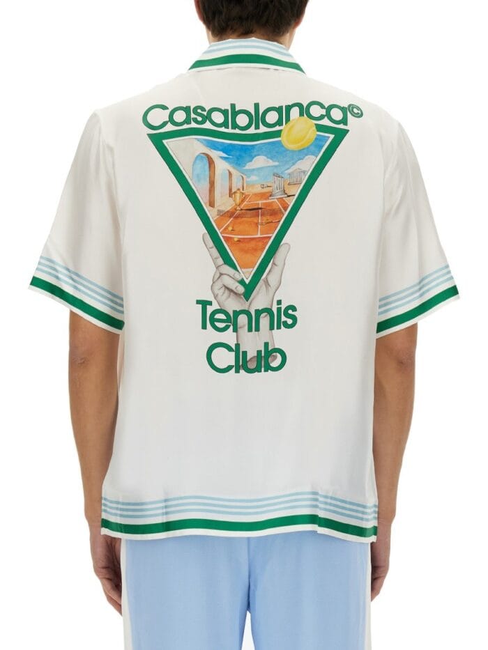 CASABLANCA CUBAN COLLAR SHIRT