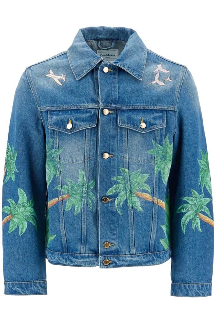 CASABLANCA Denim Tennis Club Jacket