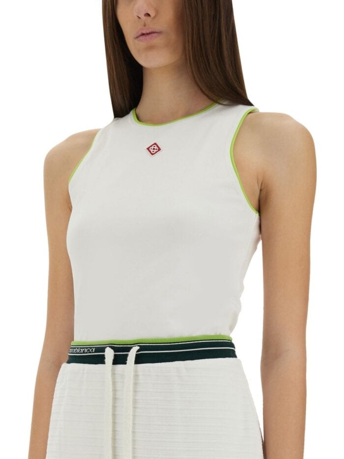 CASABLANCA "DIAMOND LOGO" TANK TOP