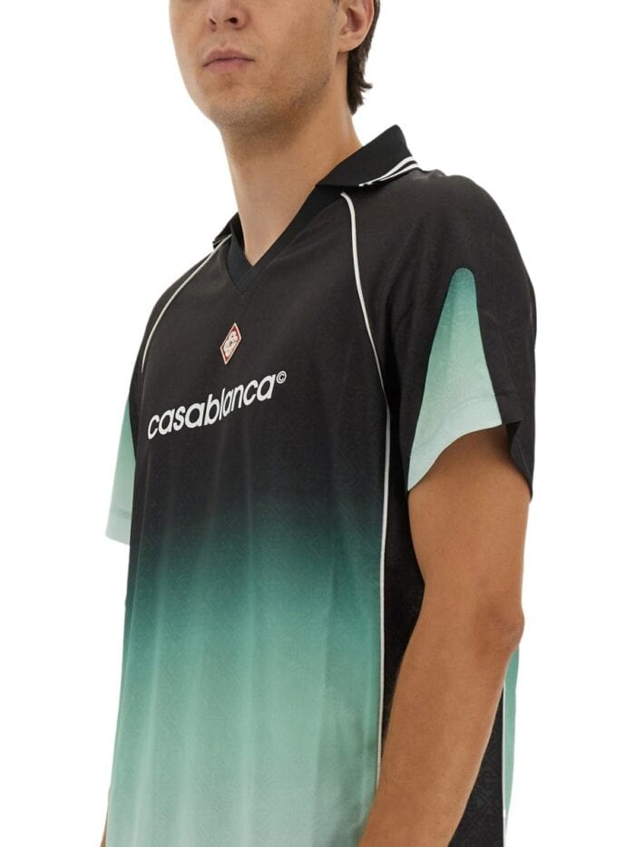 CASABLANCA FOOTBALL T-SHIRT