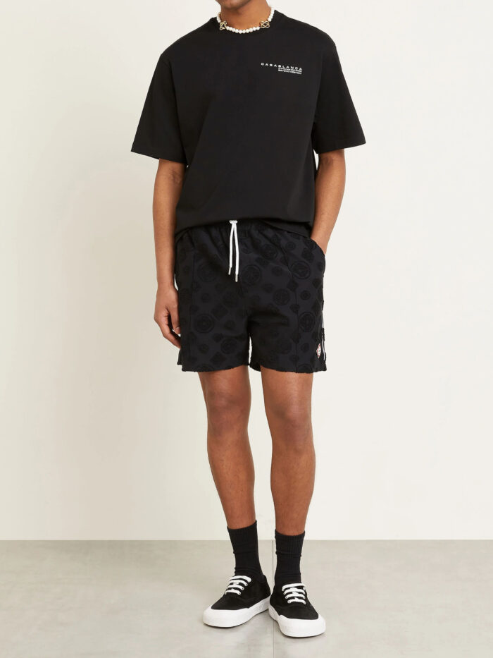 Casablanca Glitch Orchid print T-shirt