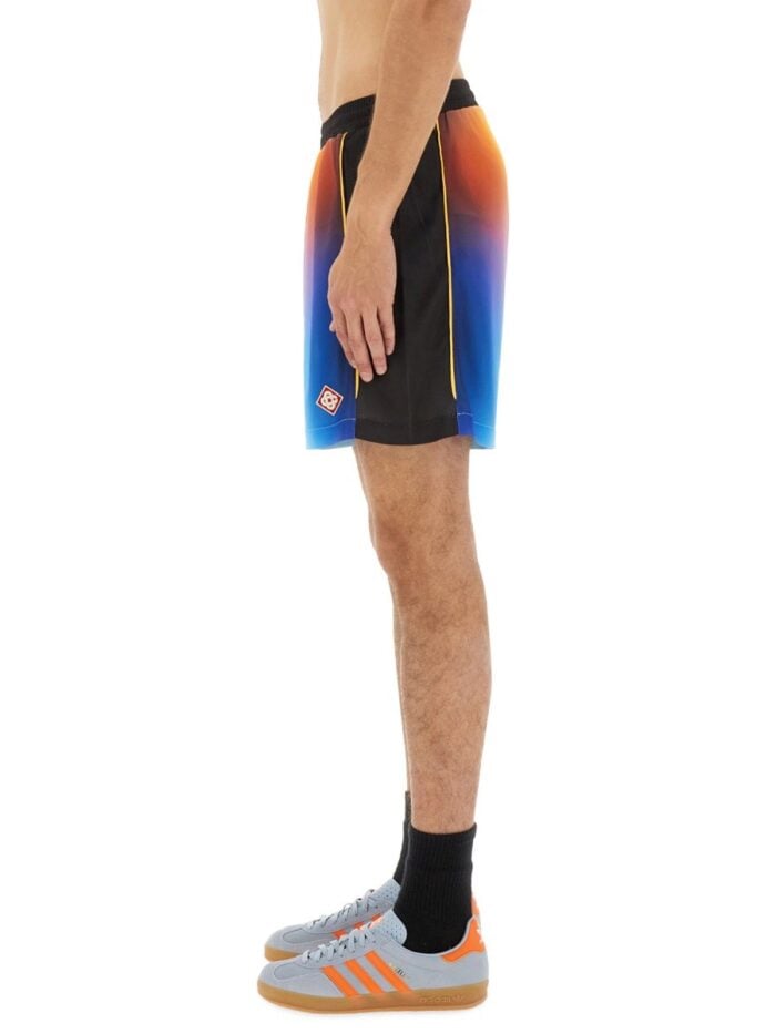 CASABLANCA "GRADIENT FOOTBALL" SHORTS