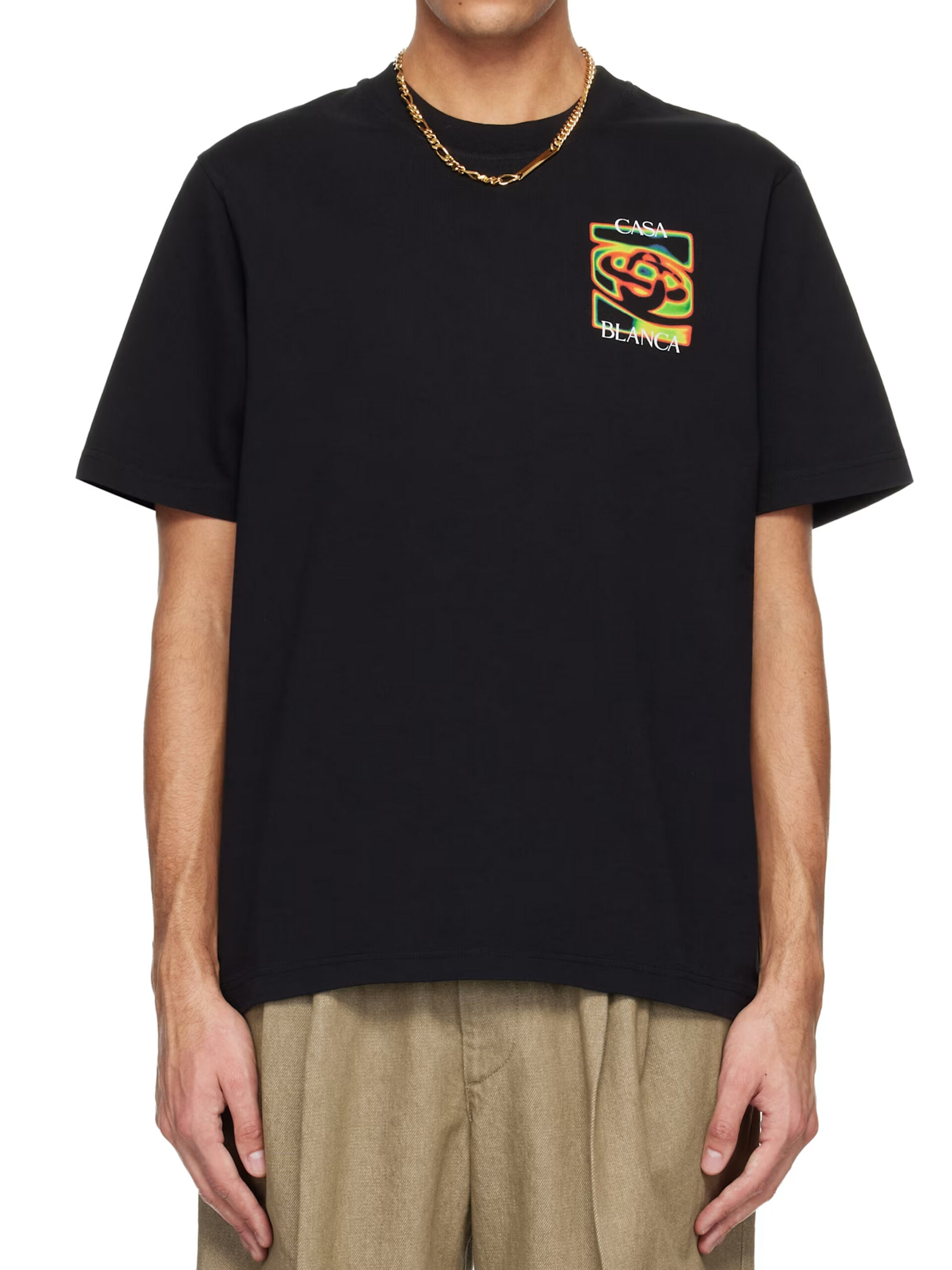 Casablanca Heat Map print T-shirt