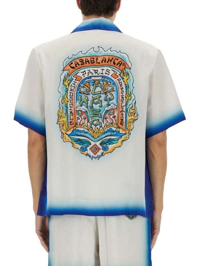 CASABLANCA "HOME SKATE WAY" SHIRT
