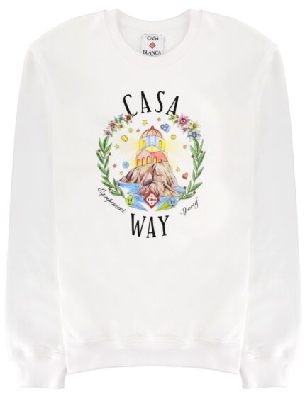 CASABLANCA "HOME WAY" SWEATSHIRT