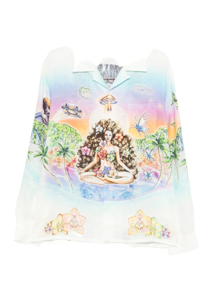 Casablanca Innersence Innocence print shirt