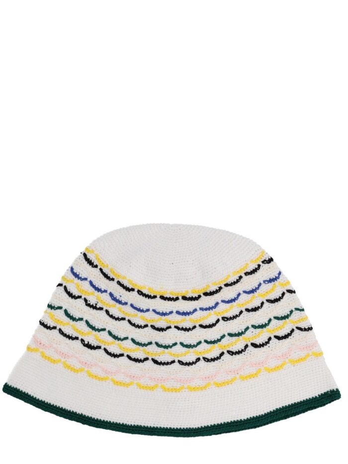 CASABLANCA KNIT HAT WITH LOGO
