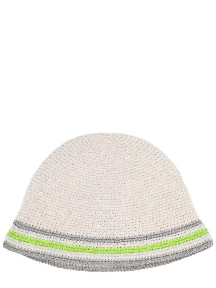 CASABLANCA KNIT HAT WITH LOGO
