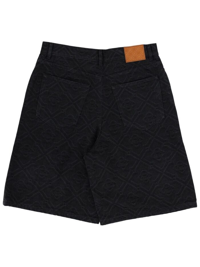 CASABLANCA "LASER MONOGRAM" SHORTS