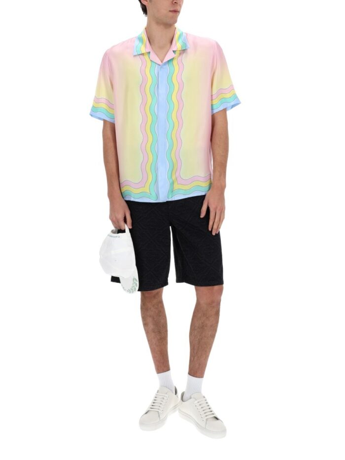 CASABLANCA "LASER MONOGRAM" SHORTS