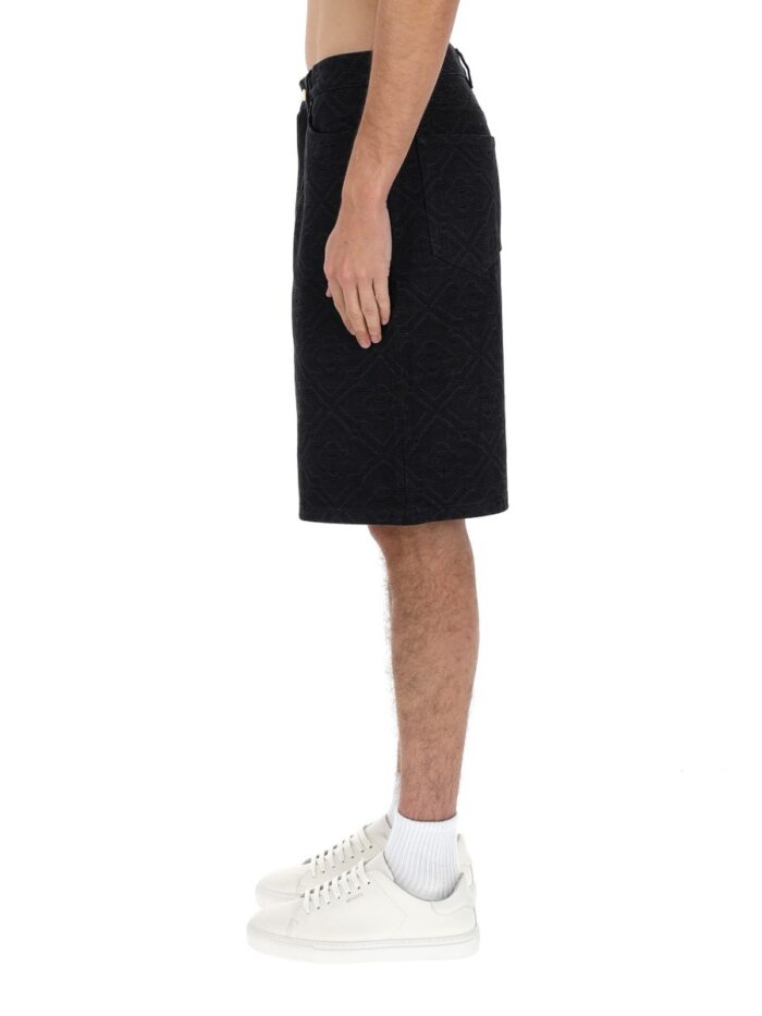 CASABLANCA "LASER MONOGRAM" SHORTS