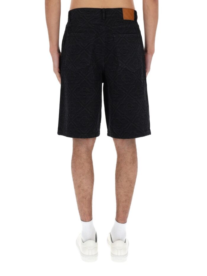 CASABLANCA "LASER MONOGRAM" SHORTS