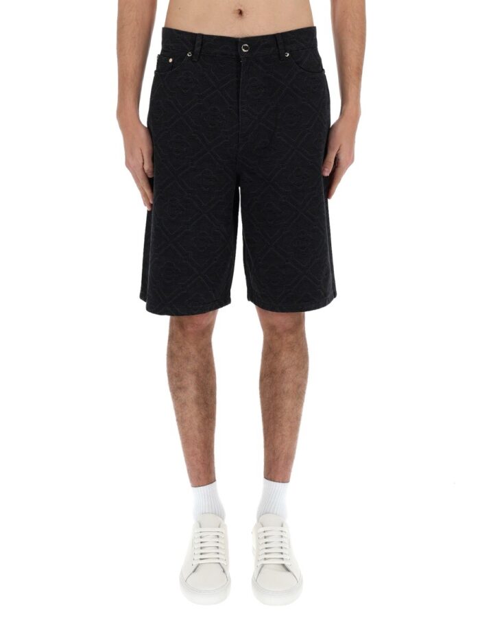 CASABLANCA "LASER MONOGRAM" SHORTS