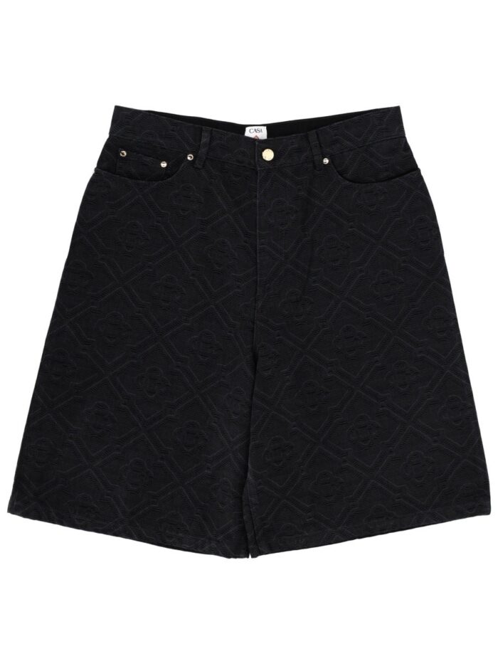 CASABLANCA "LASER MONOGRAM" SHORTS