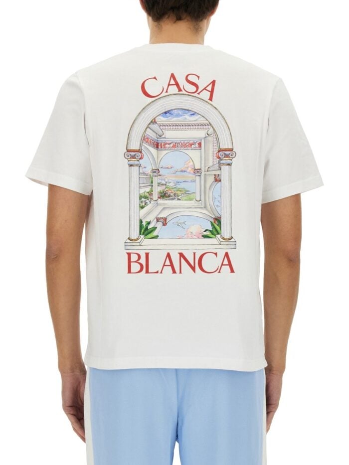 CASABLANCA "LE PASSAGE" T-SHIRT