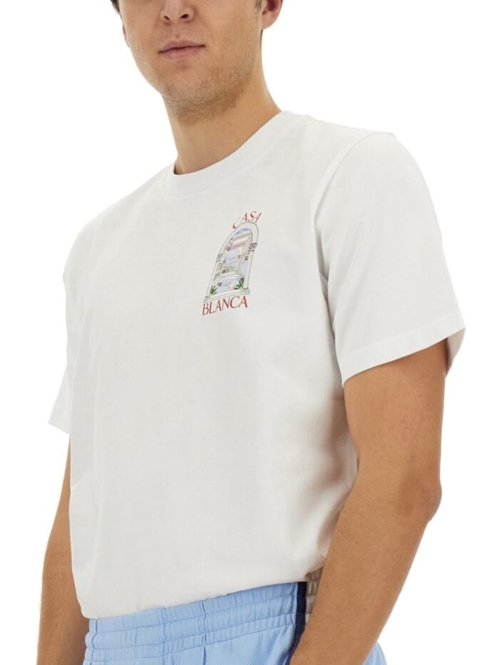 CASABLANCA "LE PASSAGE" T-SHIRT
