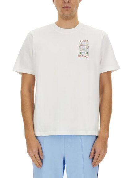 CASABLANCA "LE PASSAGE" T-SHIRT