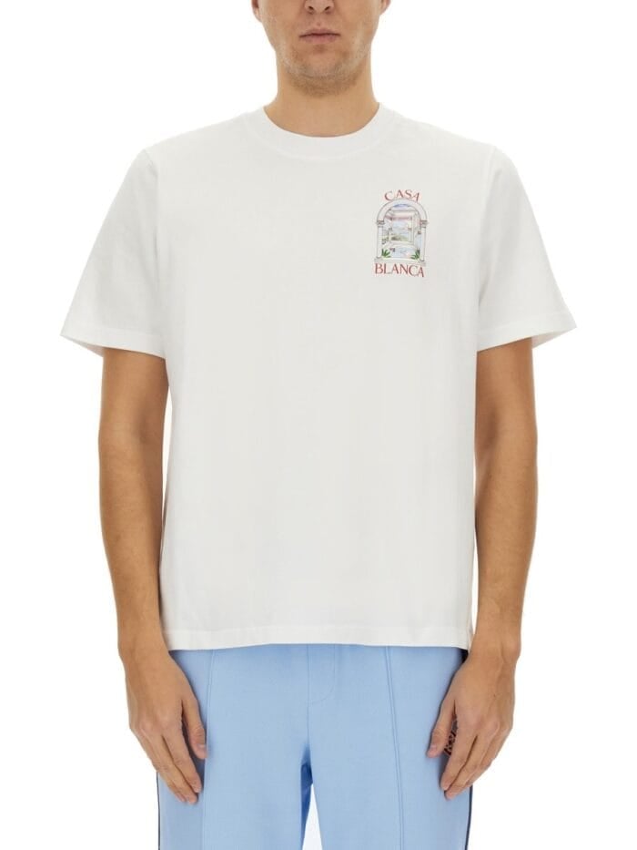 CASABLANCA "LE PASSAGE" T-SHIRT