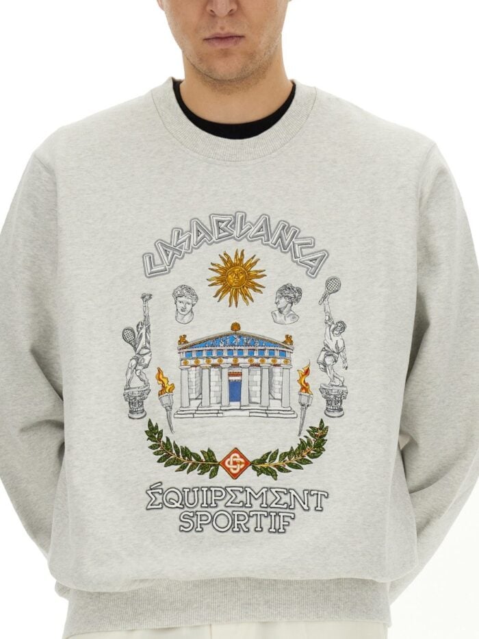 CASABLANCA "LE TEMPLE DU SPORT" SWEATSHIRT