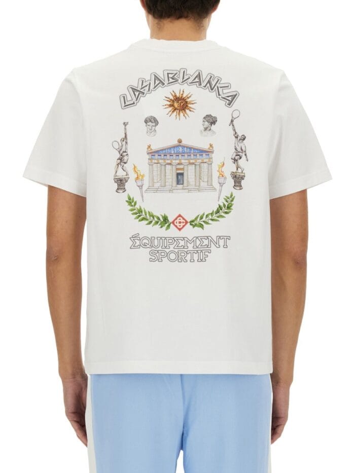 CASABLANCA "LE TEMPLE DU SPORT" T-SHIRT