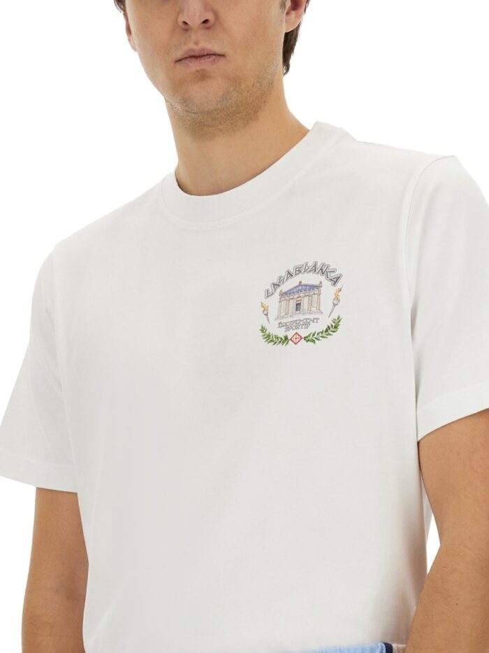 CASABLANCA "LE TEMPLE DU SPORT" T-SHIRT
