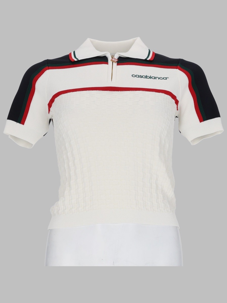 CASABLANCA MAGLIA POLO DA TENNIS