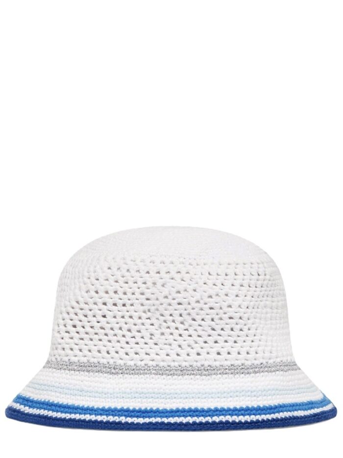 CASABLANCA "MESH STRIPE" HAT