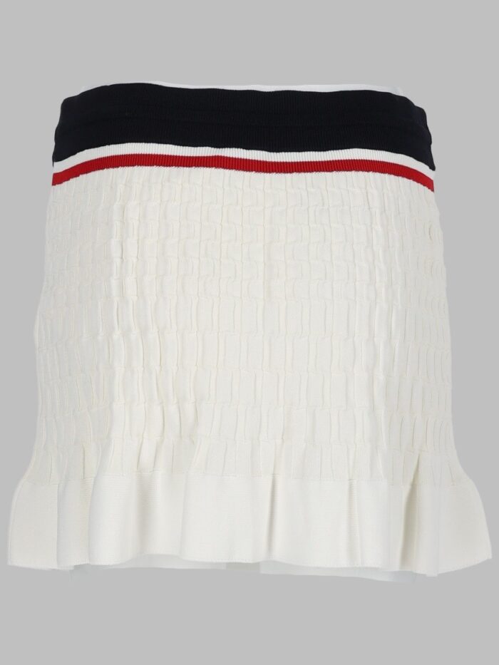 CASABLANCA MINIGONNA DA TENNIS IN MAGLIA