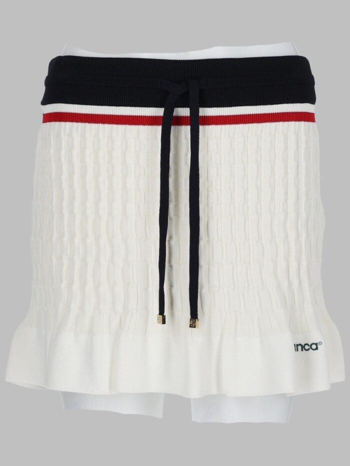 casablanca minigonna da tennis in maglia CASABLANCA MINIGONNA DA TENNIS IN MAGLIA