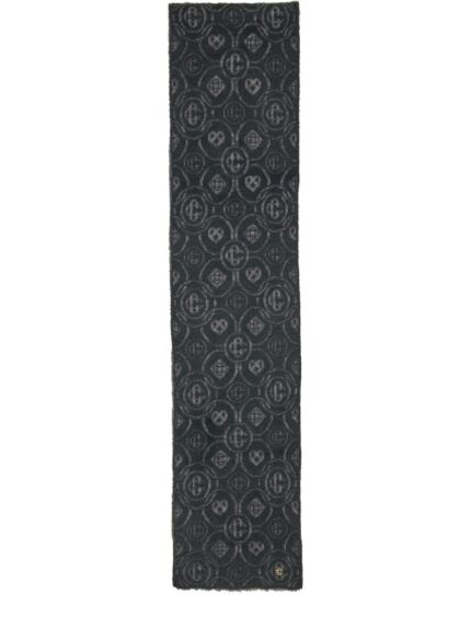CASABLANCA MONOGRAM "FLUFFY" SCARF