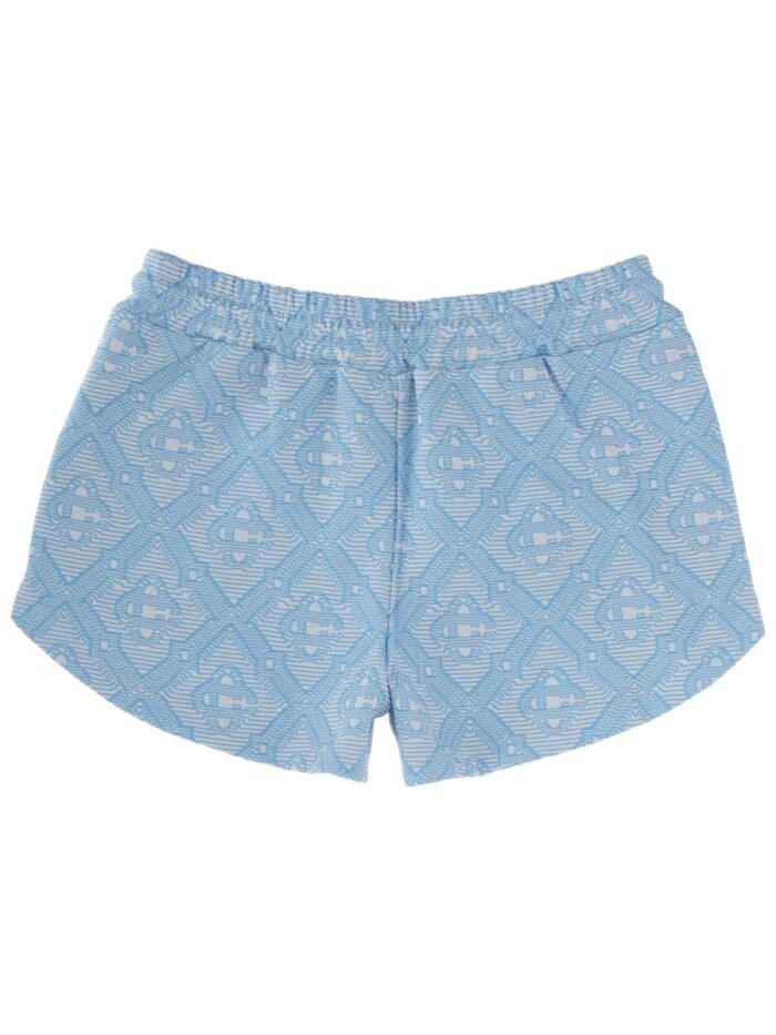 CASABLANCA MONOGRAM WEAVE SHORTS