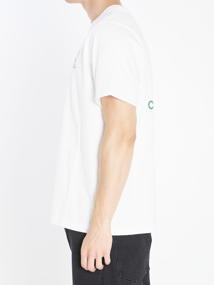 Casablanca Montagne ondulée printed t-shirt