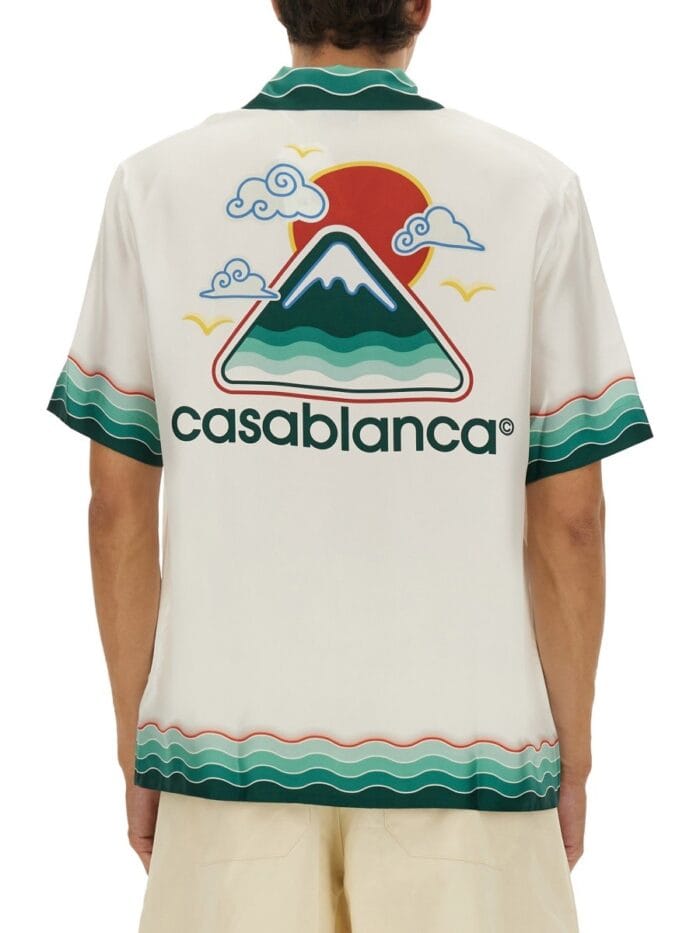 CASABLANCA "MONTAGNE ONDULÉE" SHIRT