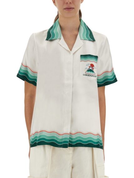 CASABLANCA "MONTAGNE ONDULÉE" SHIRT
