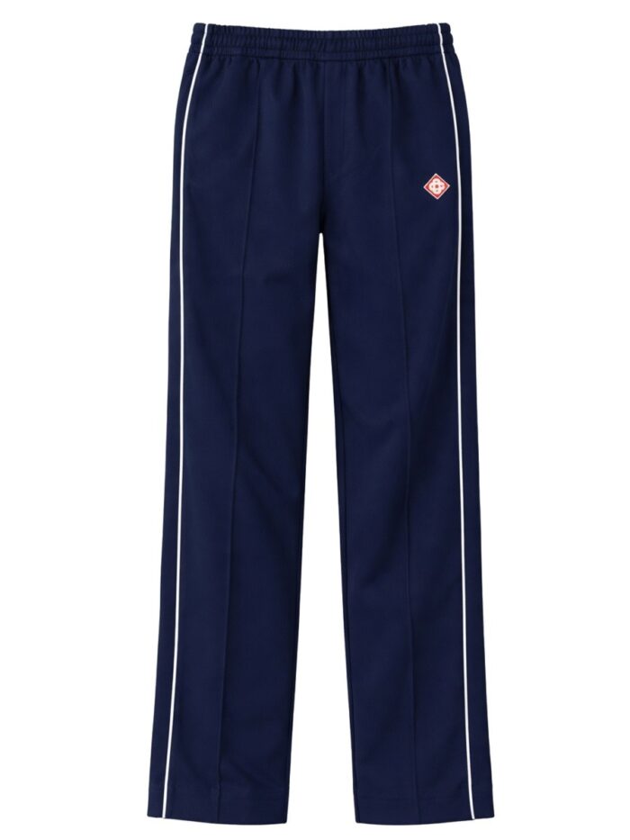 CASABLANCA PIQUET TRACK PANTS