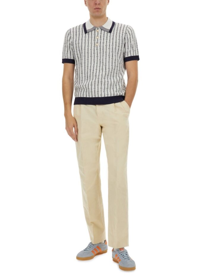 CASABLANCA POLO SHIRT "MONOGRAM"