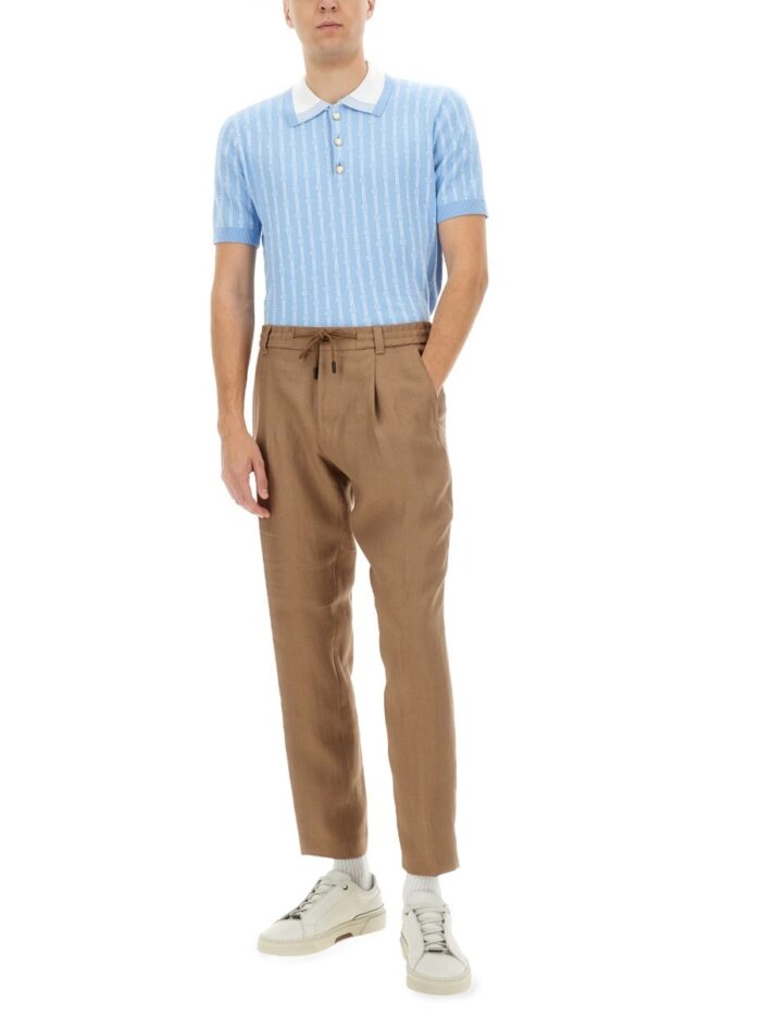 CASABLANCA POLO SHIRT "MONOGRAM"