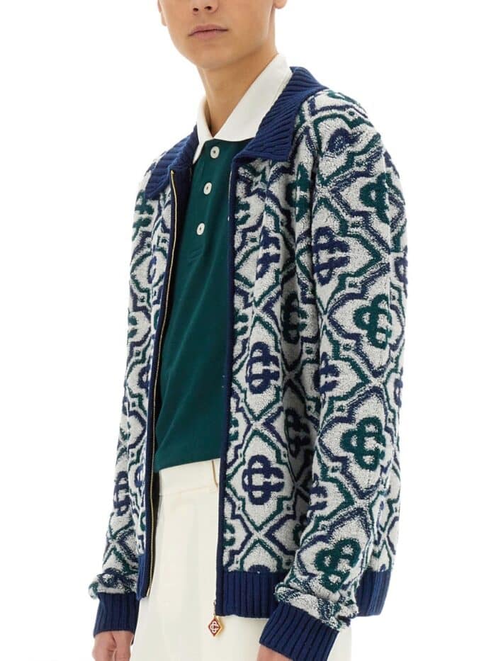 CASABLANCA POLO WITH LOGO