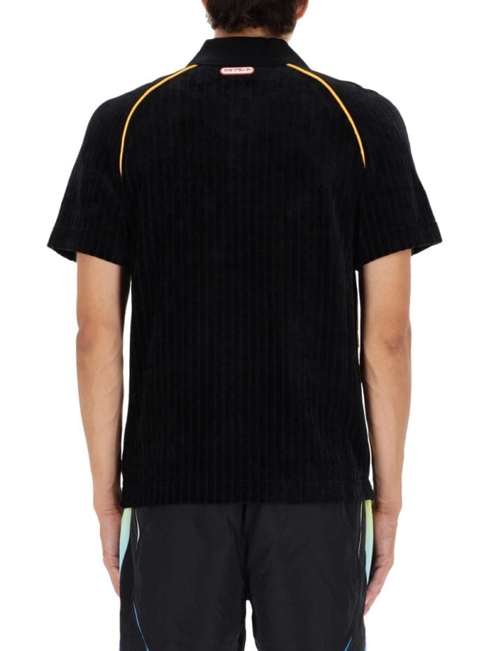 CASABLANCA POLO WITH LOGO