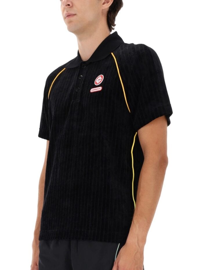 CASABLANCA POLO WITH LOGO