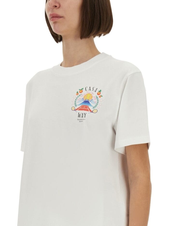 CASABLANCA REGULAR FIT T-SHIRT