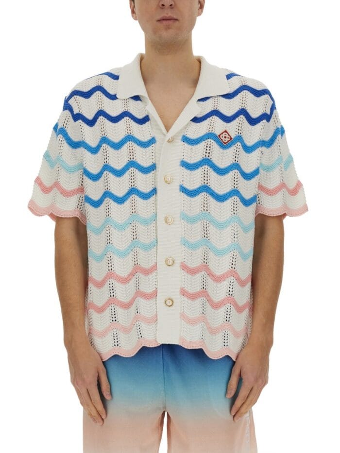 CASABLANCA SHIRT "WAVE"