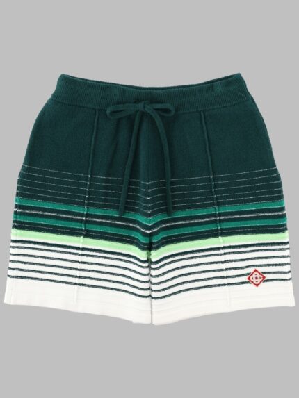 CASABLANCA SHORTS A RIGHE BOUCLÉ