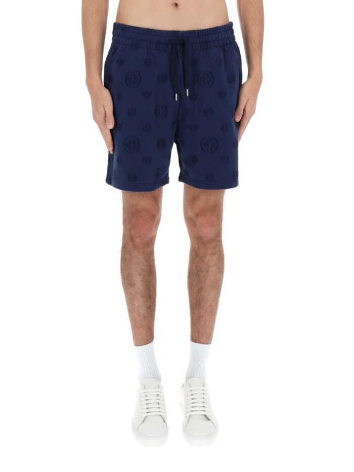 CASABLANCA SHORTS WITH LOGO