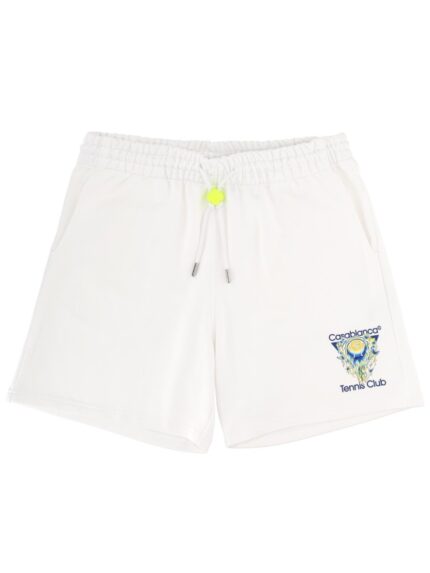CASABLANCA SHORTS WITH LOGO