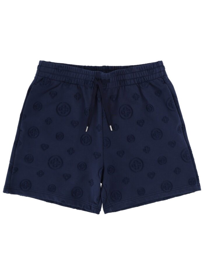 CASABLANCA SHORTS WITH LOGO