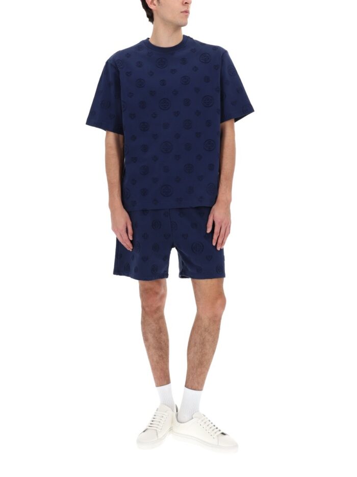 CASABLANCA SHORTS WITH LOGO