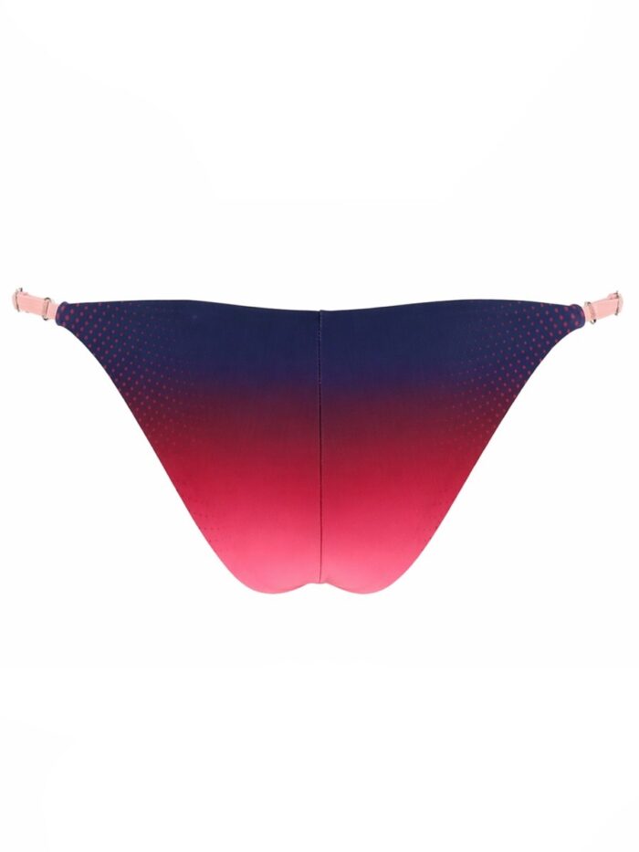 CASABLANCA SLIP BIKINI "AUBERGINE GRADIENT"