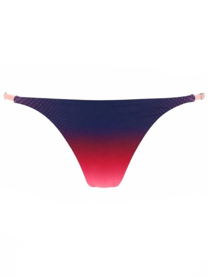 CASABLANCA SLIP BIKINI "AUBERGINE GRADIENT"