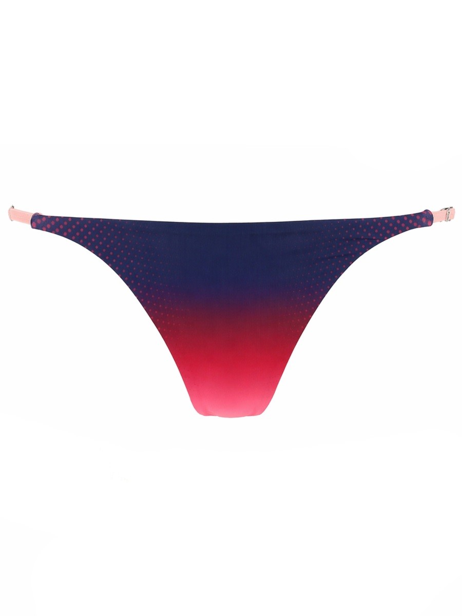 CASABLANCA SLIP BIKINI "AUBERGINE GRADIENT"